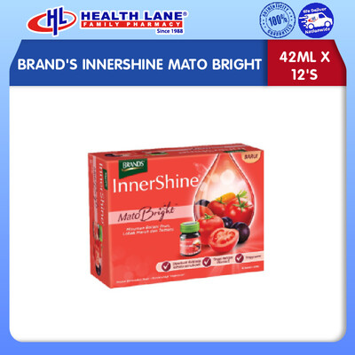 BRAND'S INNERSHINE MATO BRIGHT (42ML X 12'S)